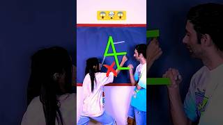 One line draws the entire shape,and the lines cannot overlap!Cut with ArtWithAbhayraj 17 #shorts
