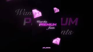 Want this “PREMIUM” fonts - comment “FG_EDITOR” - Contact For Edit Your Content