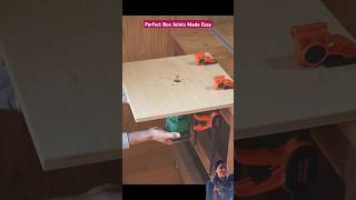🛠️ Simple Box Joint Technique 🔥 #shorts