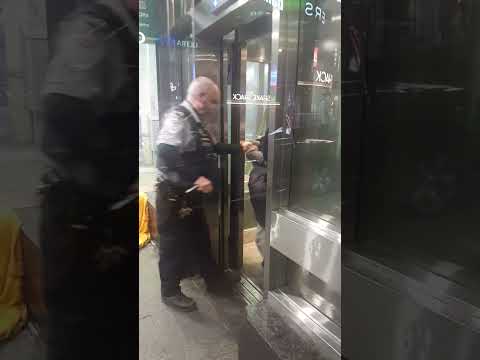 security guards taking some person to a location that no one knows where they were taking her