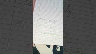 #quote #englishvibes #cursivewriting #williamshakespeare #😈