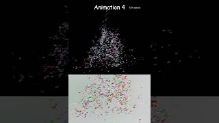 10 #3d Confetti Animations 🎊 #ar #vr #glb #loop #looping #50mb #b3d