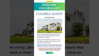 Learning English Vocabulary Daily | Advanced Vocabulary in Business | Physical Assets and Property🏘️
