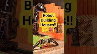 Bricklaying Robots Take Over Construction 🏗️ #construction #robot #building