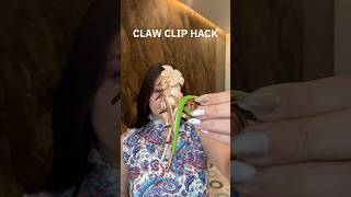 The VIRAL CLAW CLIP HACK | #viralhacks #ashortsaday #hairstyles #howto