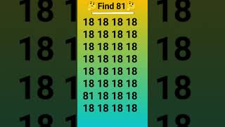IQ test #ytshorts #maths #mathpuzzle