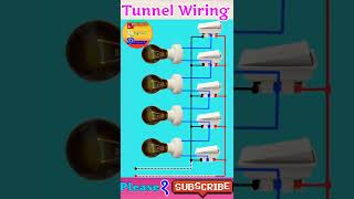tunnel wiring connection diagram #shorts #lifehacks
