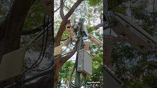 CCTV Pole work. #spacetech @SpaceTechIX1