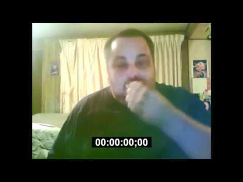Fat Man eating Twinkie's