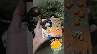 Handmade fridge magnet 🧲 #clayart #claycraft #claycrafts #claymation #clay