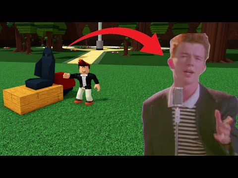 Rick Astley Plays Build A Boat For Treasure