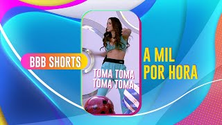 LARISSA DANÇA 'SOCADONA', DE LUDMILLA, AO VOLTAR NO BBB DIA 101! | BBB 22 #shorts
