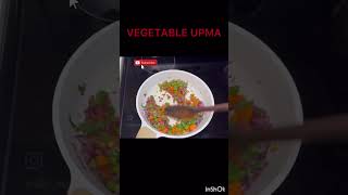 Vegetable Upma | ವೆಜಿಟಬಲ್ ಉಪಿಟ್ಟು  | Morning Breakfast Recipe | #shorts