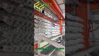 Automatic metal plating galvanizing machine #electroplating #plating #zinc  #hardware #coating