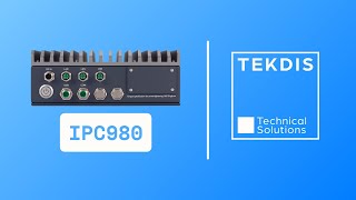 Axiomtek IPC980 IP67-rated Industrial System | Tekdis Australia