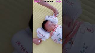🛌 Infant Head Shaping Pillow – Gentle Support for Flat Head Prevention