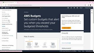 AWS Billing and Cost Management
