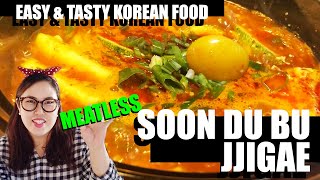 Korean Soft Tofu Stew - Soon Du Bu Jjigae | Kfood | kdrama food