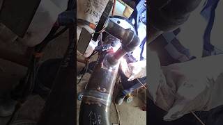 final capping weldolet cs metal tig welding #welder #welding #shorts #shortsfeed #tig #mig #tigweld