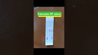 Chemistry Practical - Ascending Paper Chromatography
