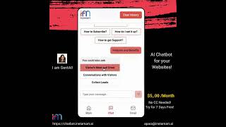 Generate Leads with GentAI, an AI Chatbot! #artificialintelligence #smartai