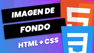 Cómo poner IMAGEN de FONDO en CSS - Visual Studio Code