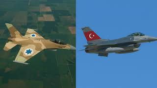 Shadows Over Damascus: Turkish Jets Confront Israeli Strikes in Syrian Skies