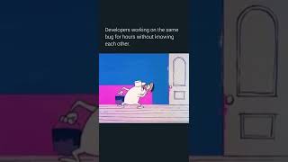 When Two Devs Debug the Same Bug Without Talking 😂 | Dev Meme Shorts