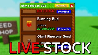 Live 🔴 | GROW A GARDEN STOCK, EGGS, WEATHER & SEEDS! 24/7!