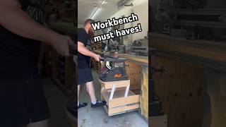 Workbench must have ideas #woodworking #workbench #tools