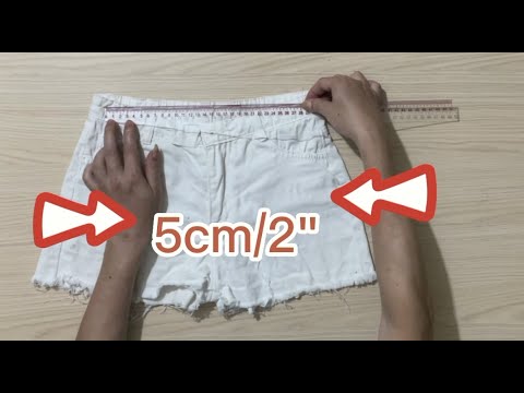 Shrink a pair of jeans quickly. Simple - Save money.