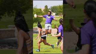 That “eee yuhh” hit different 🔥#flagfootball #flagfootballhighlights #fypシ #goodkarma #shorts