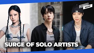 Jennie, Jin, j-hope dominate Spotify's global K-pop rankings