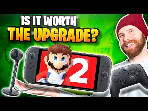 Unboxing Switch 2, New Pro Controller, & SWITCH CAMERA!