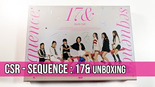 CSR - Sequence : 17& Album Unboxing