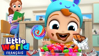 J'aime trop les bonbons! | Comptines pour les tout-petits | Little World Français