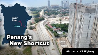 NEW BYPASS in Penang: 5 minutes from Penang Brigde to Ayer Itam