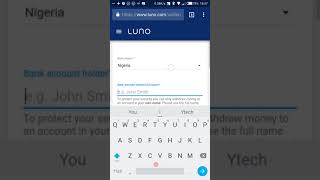 Ytech consult demonstrate Luno pt4 withdraw
