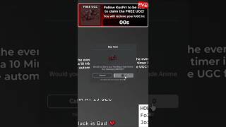 [SNIPED] #66 Free Red-Black Fade Anime Boy Hairstyle [LIMITED] UGC Limited