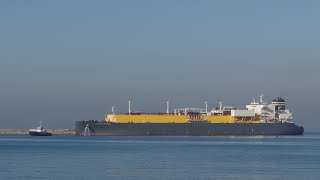 天然氣皇后LNGships Empress Membrane Type首航進港-中油永安天然氣8201號接收站 船籍港馬爾他MLT