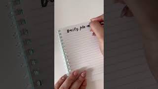 💡 Simple ideas for your daily planner #stationery #tips #stationary #shorts #dailyplanner