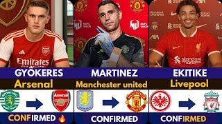 🚨LATEST CONFIRMED TRANSFER NEWS AHEAD OF SUMMER TRANSFER WINDOW 2025  Martinez ✅️, Mbeumo, Gyökeres