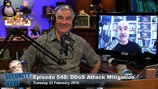 DDoS Attack Mitigation - Security Now 548