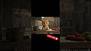 Poor cat #aianimation