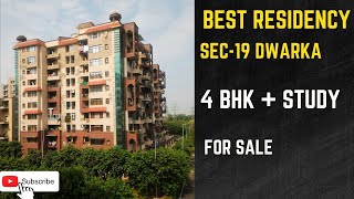 4 Bhk Flat in Dwarka | Best Residency Sector - 19 Delhi Dwarka #4bhkflat #dwarka
