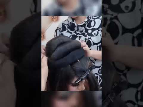 new bridal hairstyle |beautiful hairstyle #beautyparlour #hairstyle #bridal #shorts