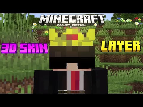 3D Skin Layer Release MCPE / MCBE / Bedrock 1.21+