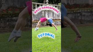 Step by Step Back Handspring Tutorial 🤸‍♀️✨