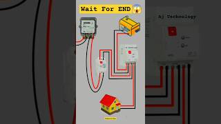 Generator connection to house 😱 #generator #ajtechnology #wiring #circuit #electrical #electrician
