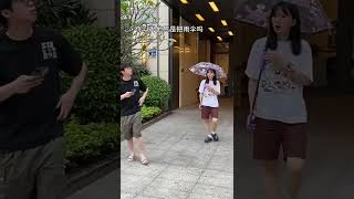 新款雨傘+水炮傘水槍 可以噴水打水仗神器 卡通造型 兒童夏天必備爆款呲水兩用雨傘(不挑色)
